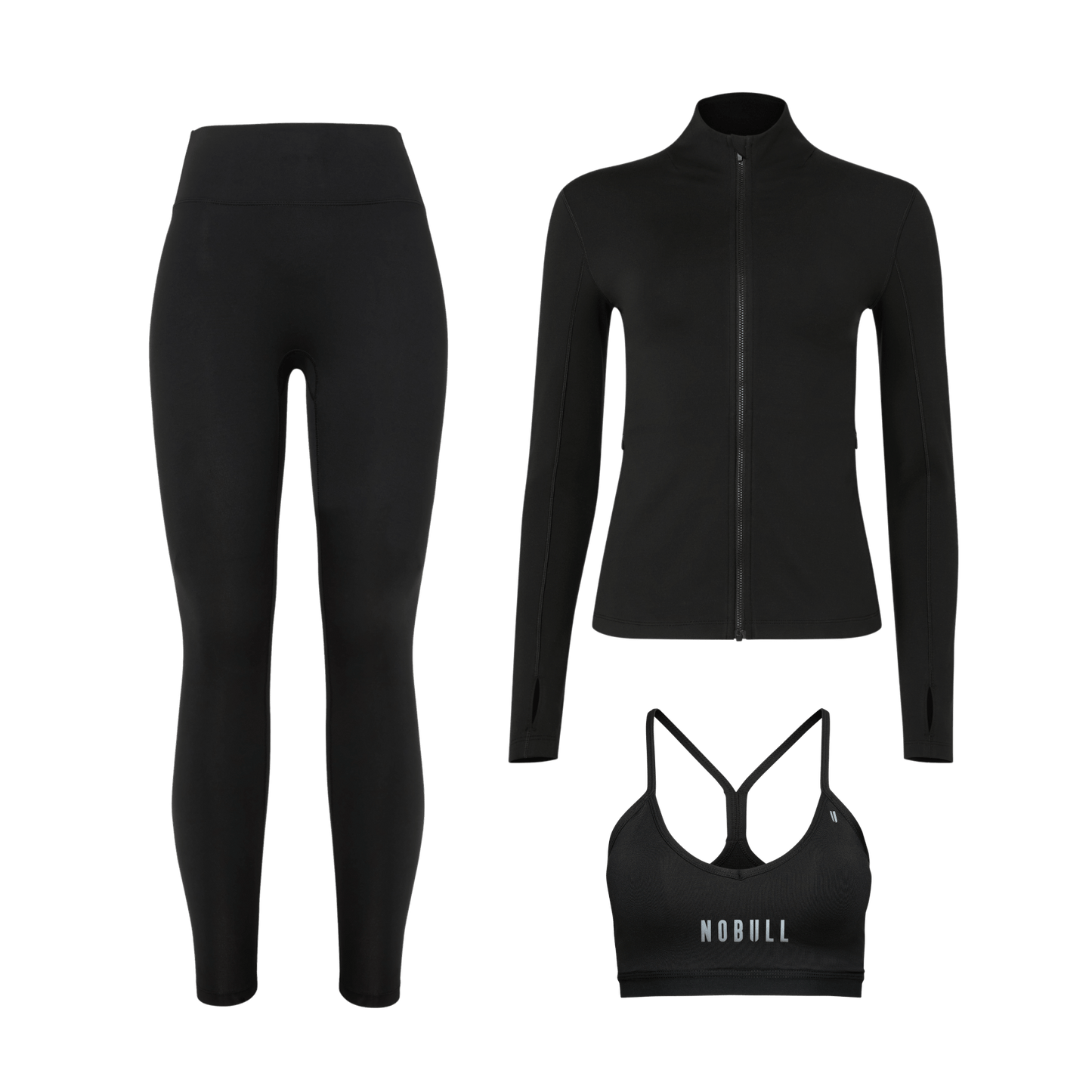 Women's Black Matte Performance Bundle