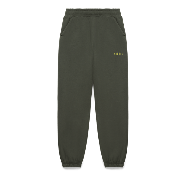 Women's Dark Army Elements Sweatpant Flat Lay Angle.