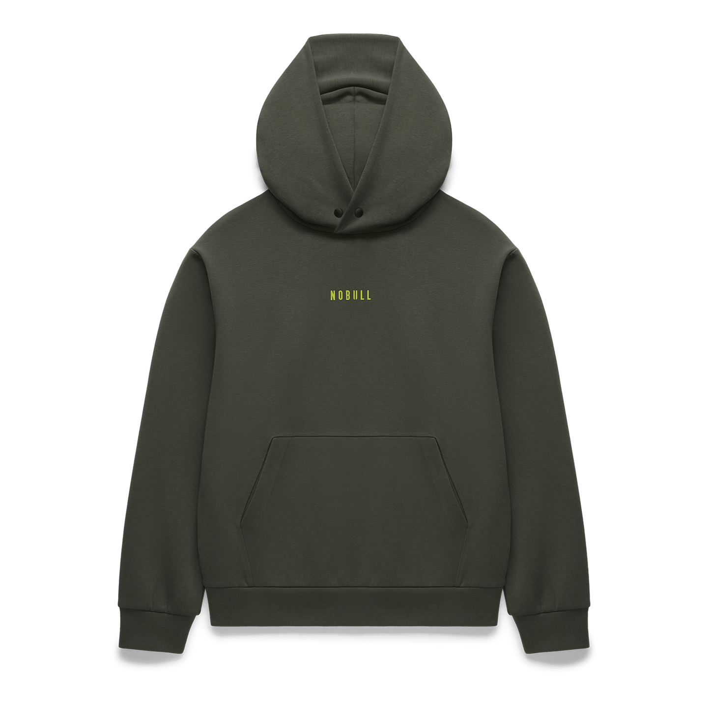 Women's Dark Army Elements Hoodie Flat Lay Angle.