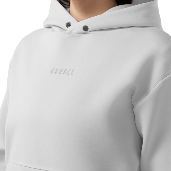Women's Light Grey Hoodie x Jogger Elements Front Detail Angle Bundle.