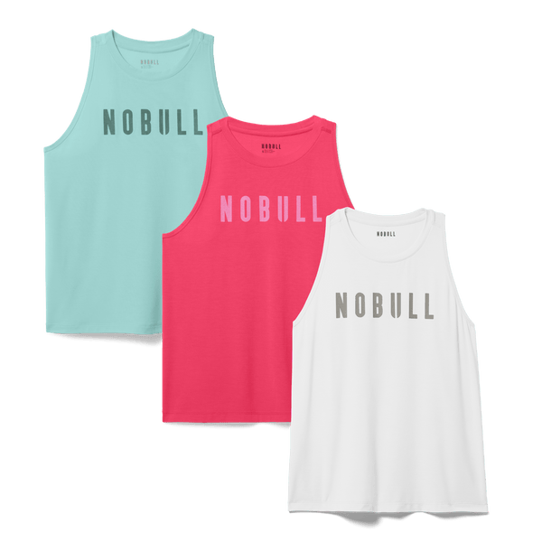 Women's NOBULL High-Neck Tank 3 Pack - Summer Essentials