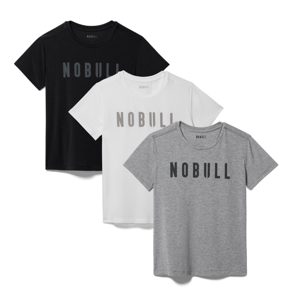 Women's NOBULL Signature Tee 3 Pack - Essentials