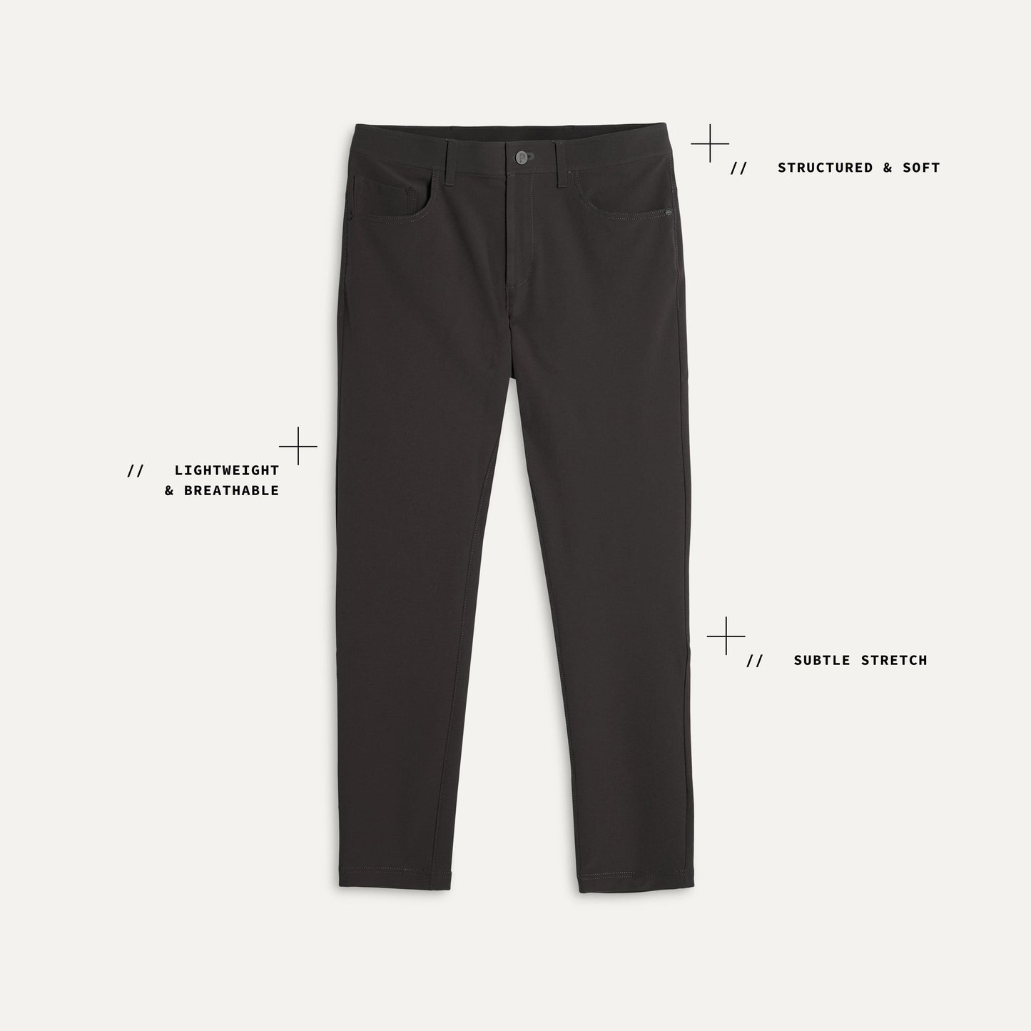 Public Rec Dealmaker 5-Pocket Pant PDP Tech Callout.