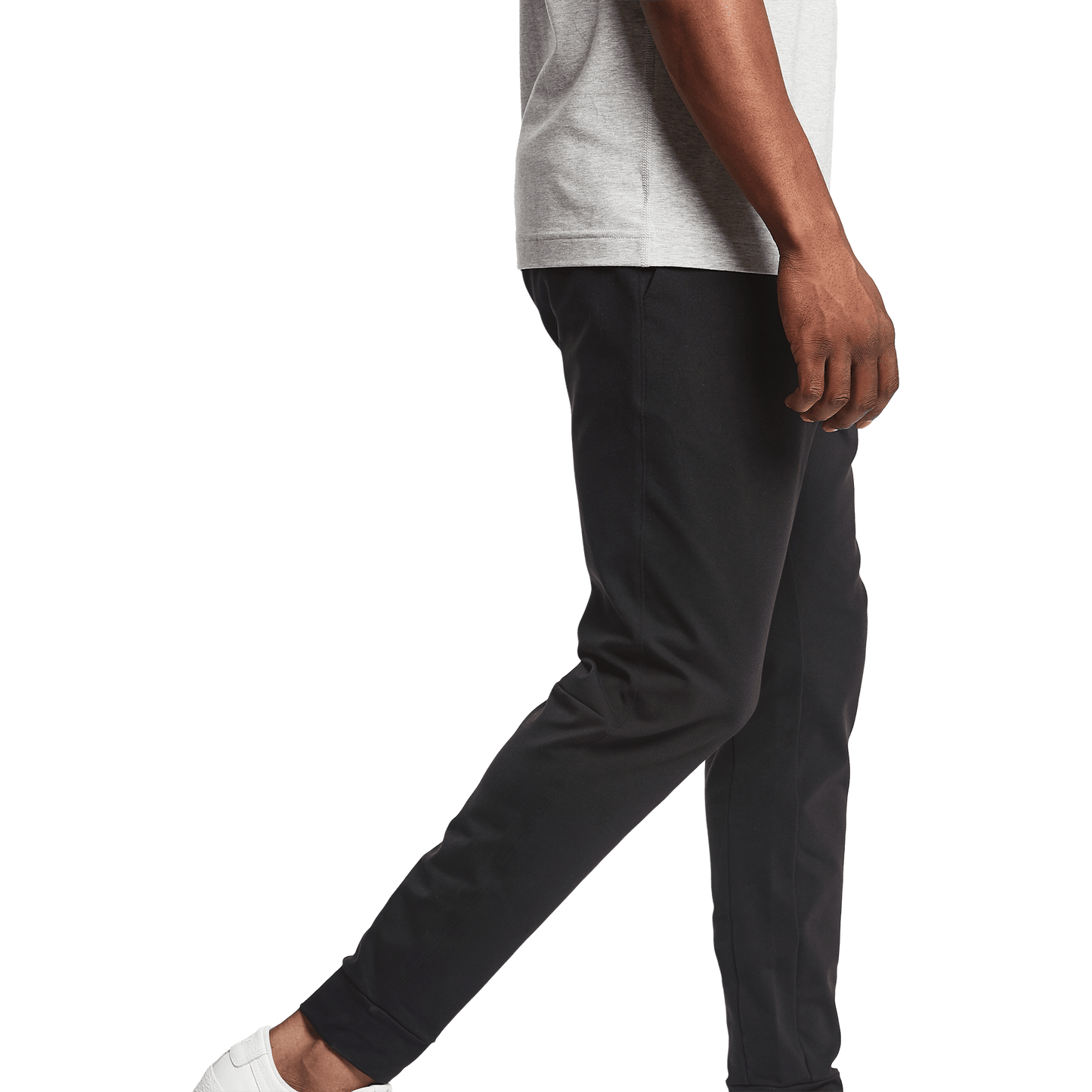 Men's Black Gamechanger 5 Pocket Jogger Side Angle.