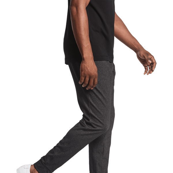 Men's Heather Charcoal Gamechanger 5 Pocket Jogger Side Angle.