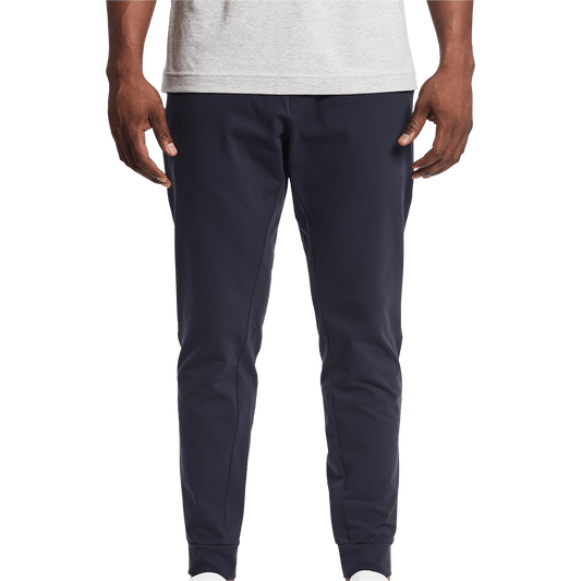 
                        Men's Navy Gamechanger 5 Pocket Jogger Front Angle.
                      