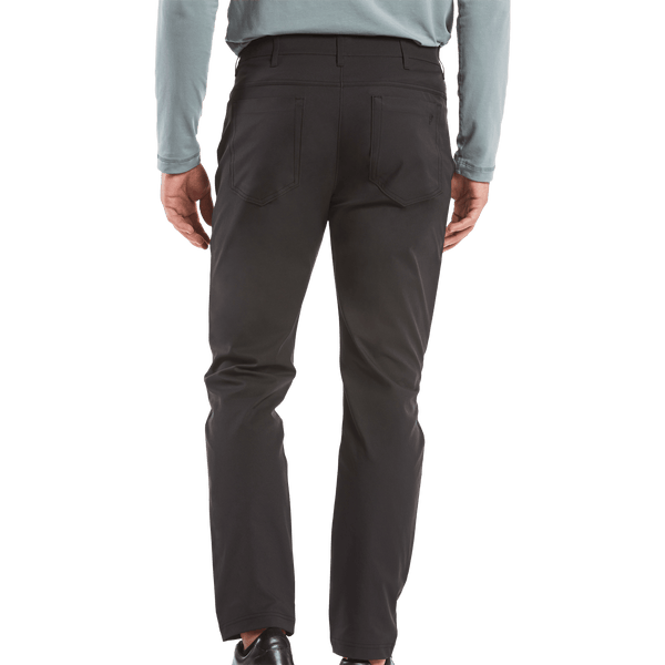 Black Dealmaker Pant Flat Back Angle.