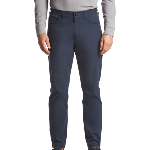 Navy Dealmaker Pant Front Angle.