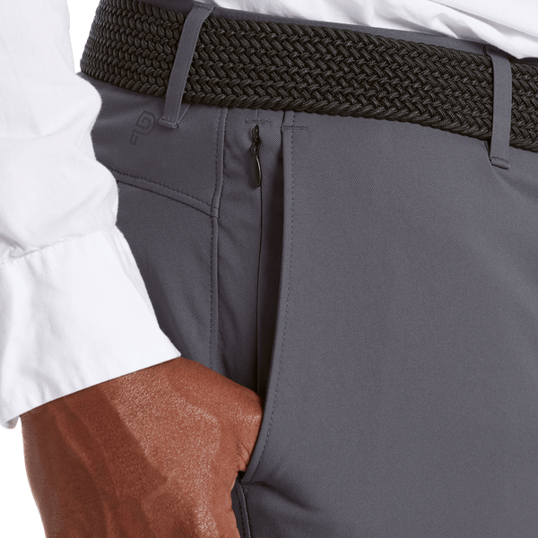 Men's Slate Dealmaker Chino Pant Pocket Detail Angle.