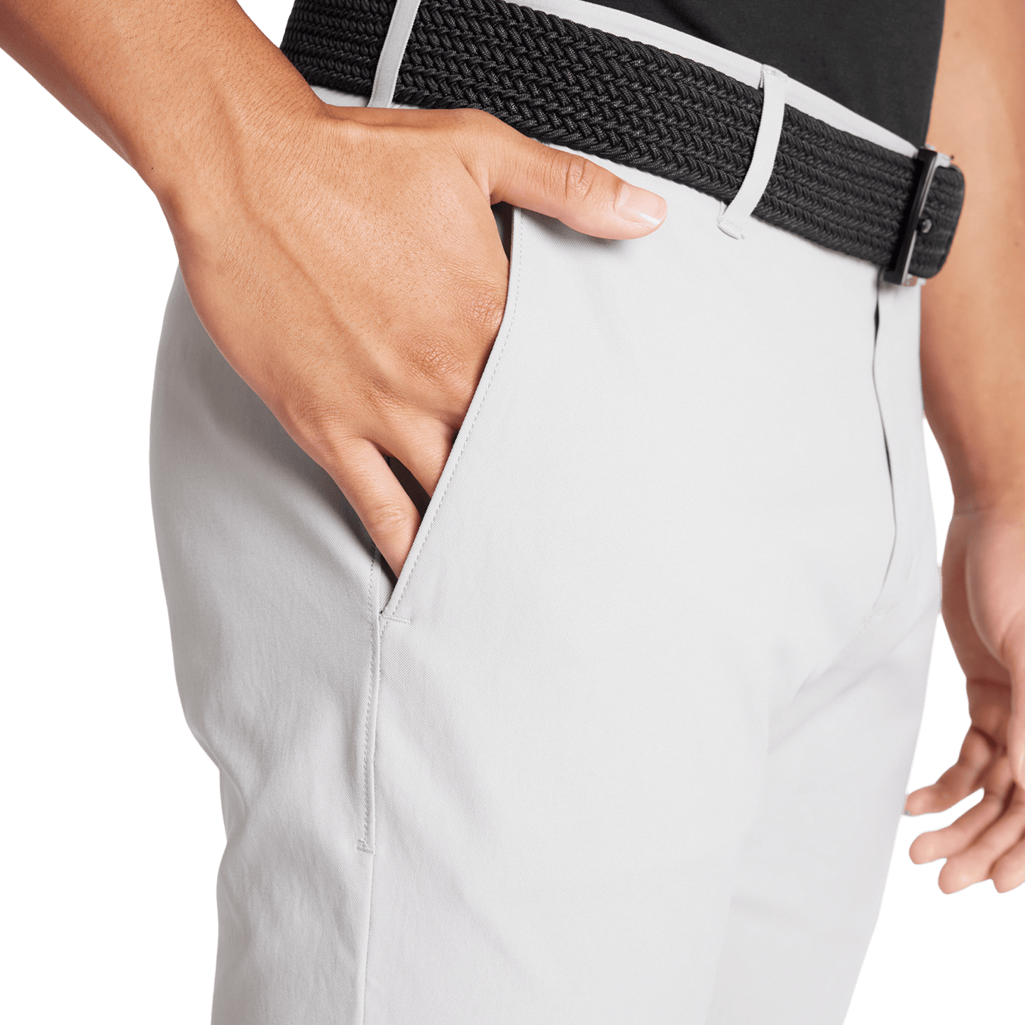 Men's Fog Dealmaker Chino Pant Pocket Detail Angle.