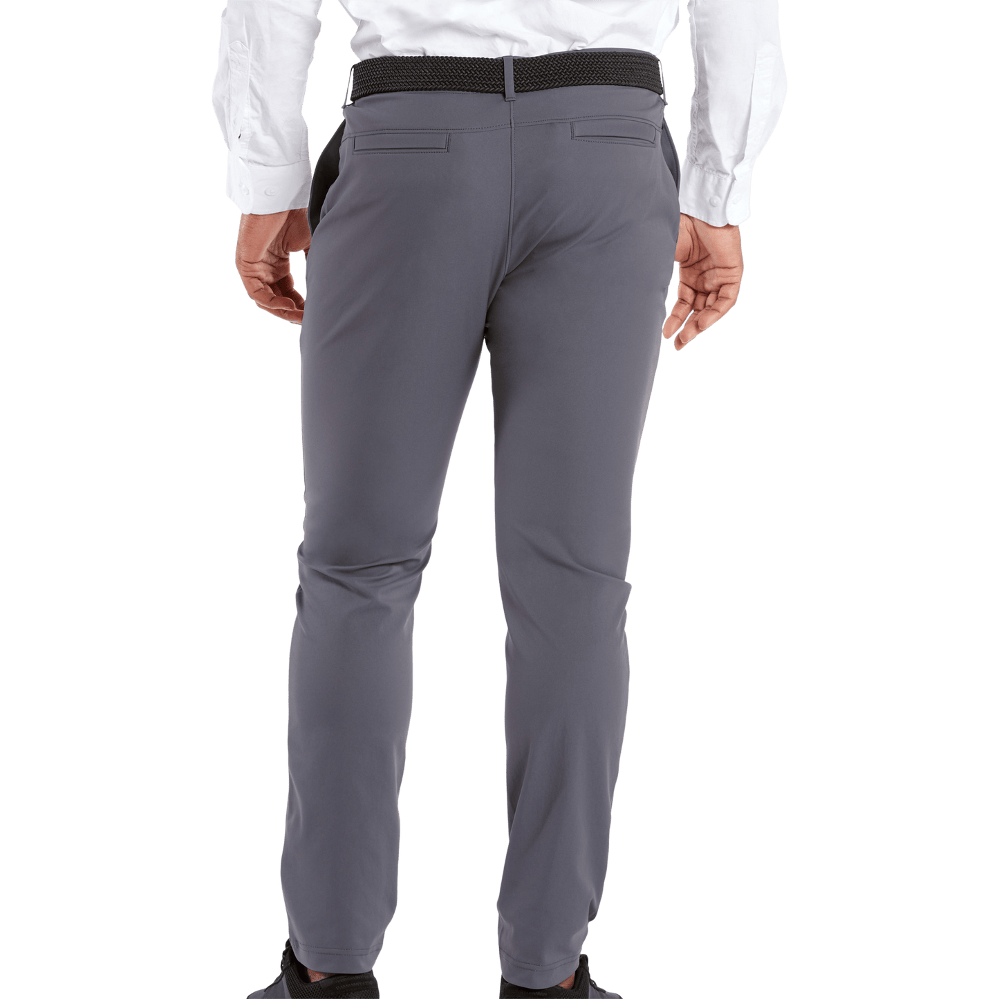 Men's Slate Dealmaker Chino Pant Back Angle.