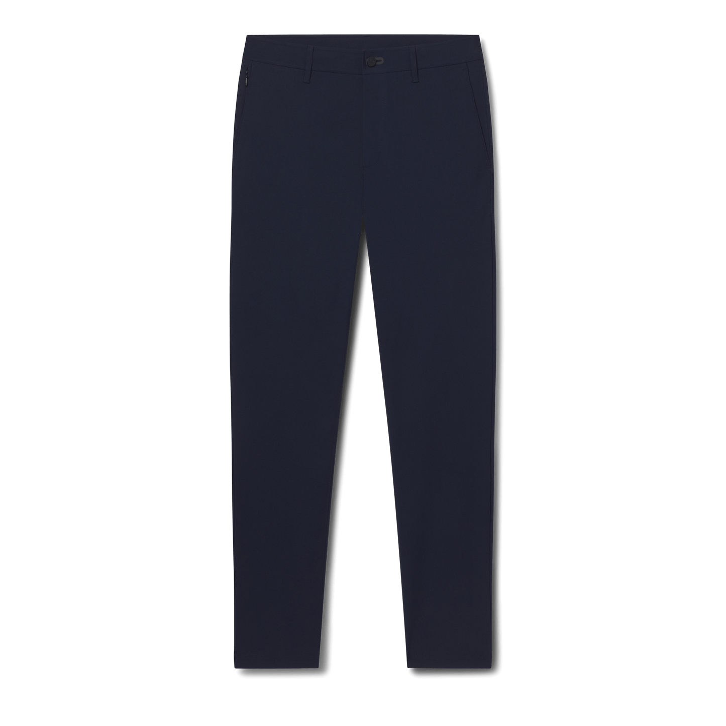 Men's Navy Dealmaker Chino Pant Flat Lay Angle.