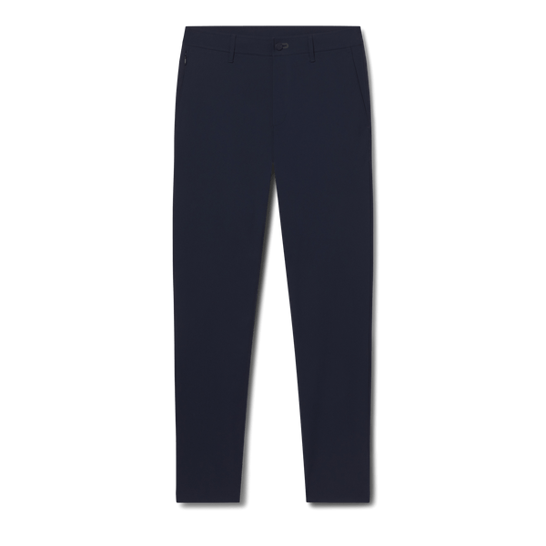 Men's Navy Dealmaker Chino Pant Flat Lay Angle.