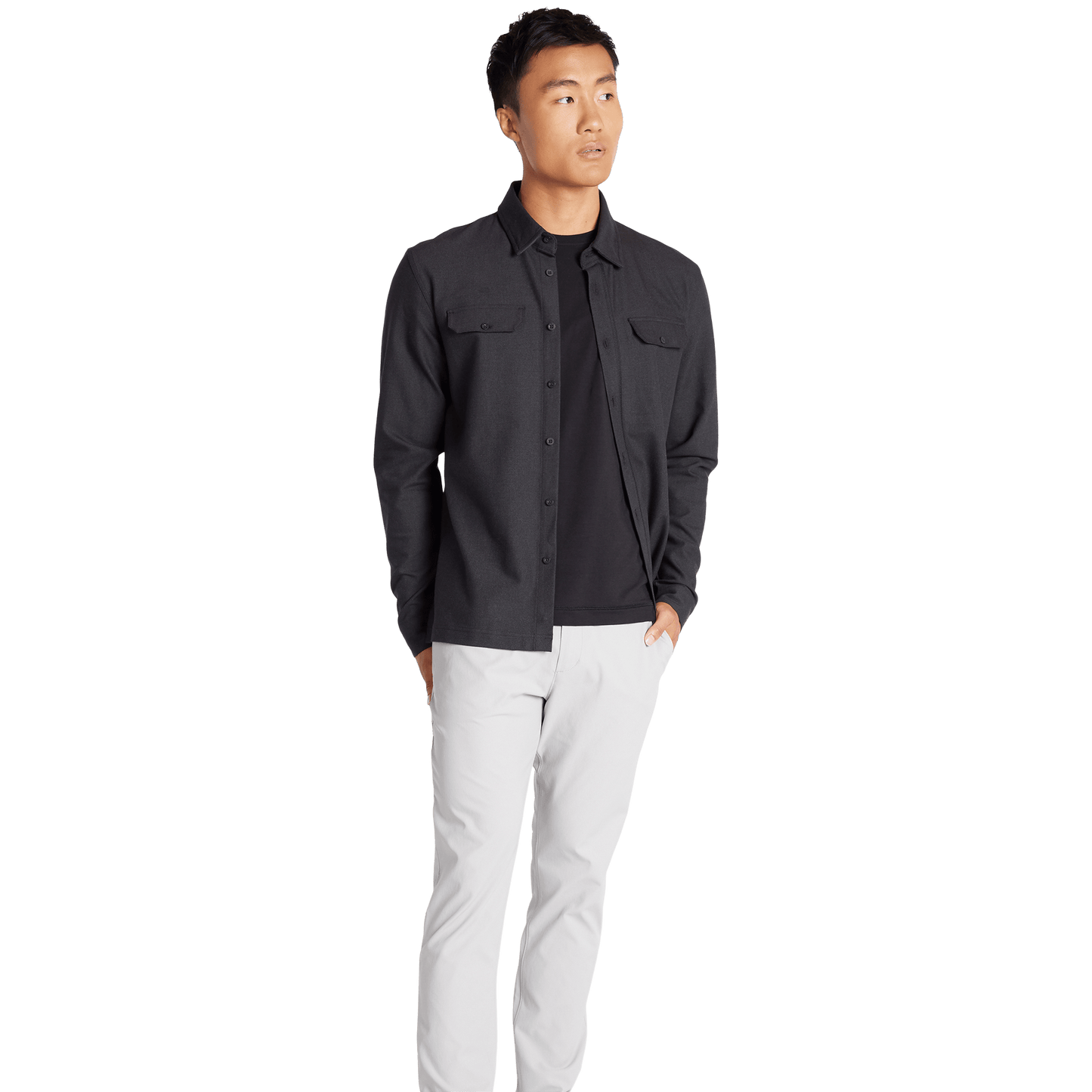 Men's Fog Dealmaker Chino Pant Front Full Body Angle.