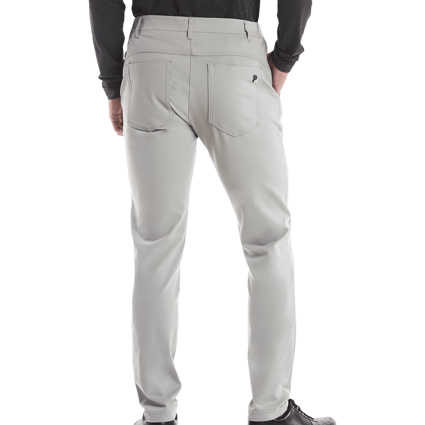 Fog Gamechanger 5 Pocket Pant Stretch Back Angle.