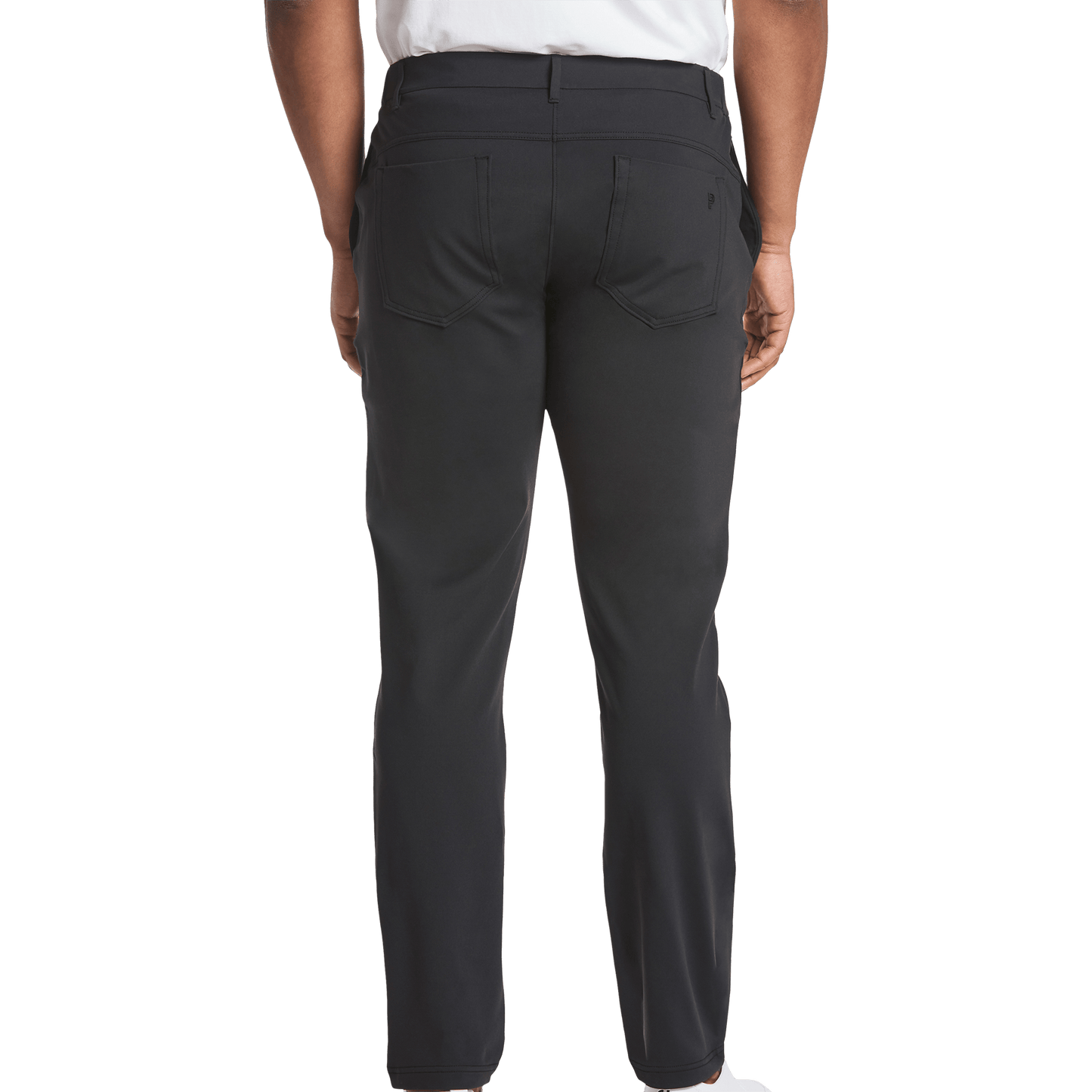 Black Gamechanger 5 Pocket Pant Back Angle.