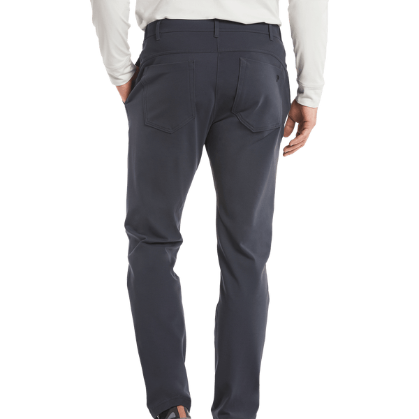 Stone Grey Gamechanger 5 Pocket Pant Back Angle.