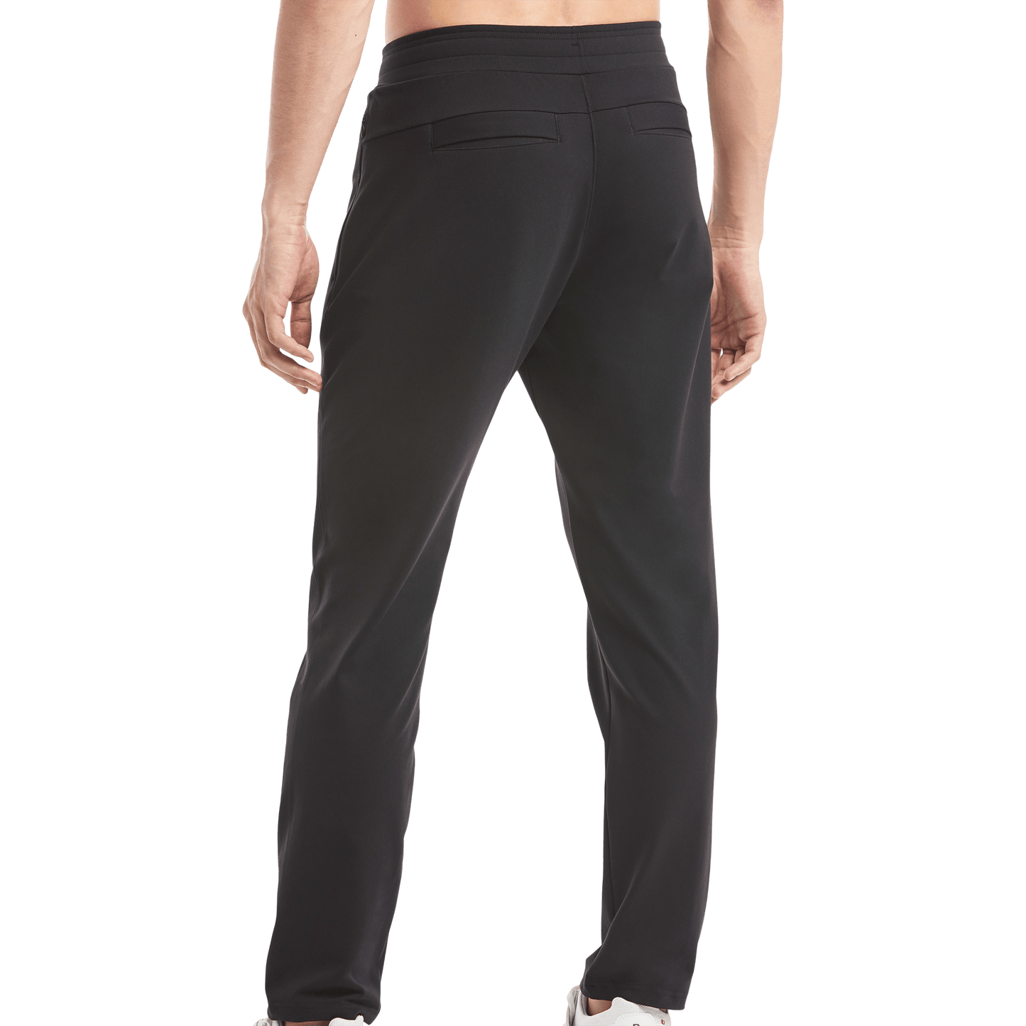 Men's Black Gamechanger Rec Pant Back Angle.