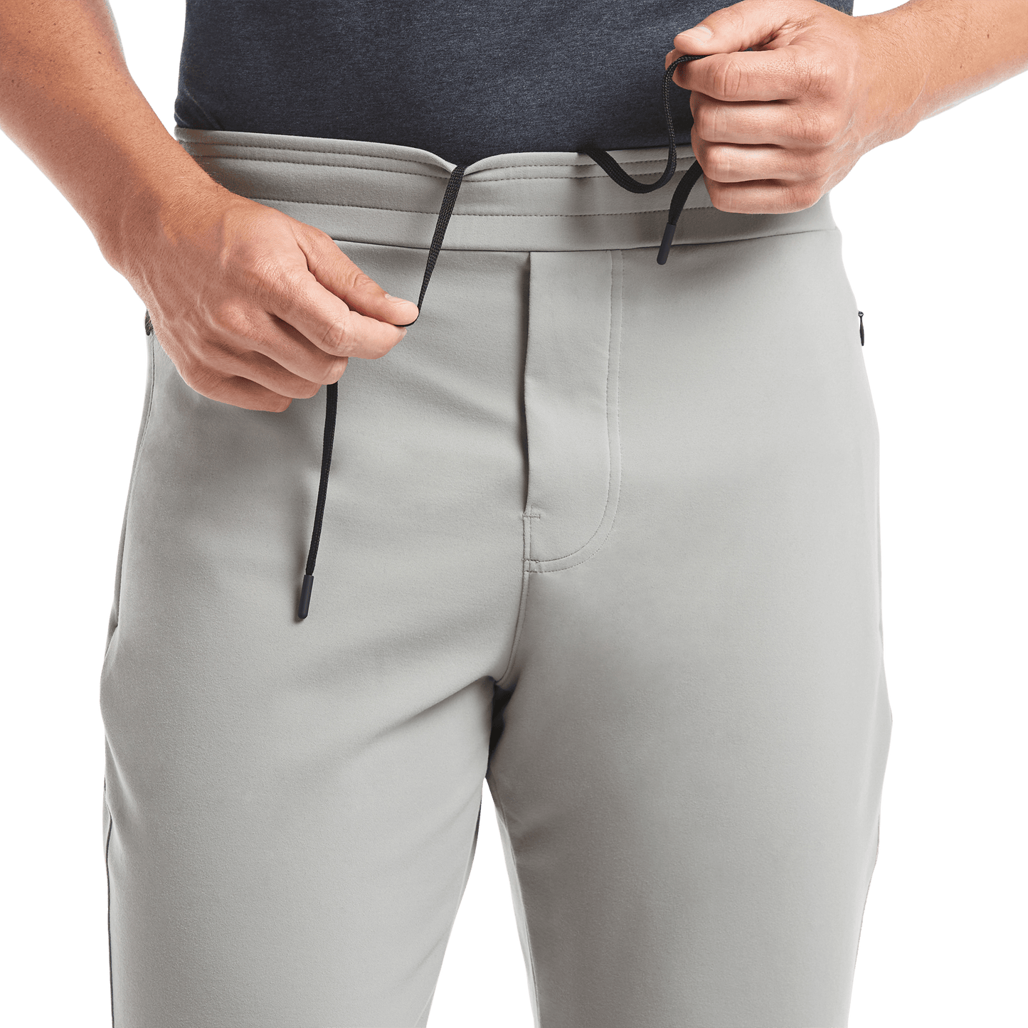 Men's Fog Gamechanger Rec Pant Drawstring Detail Angle.