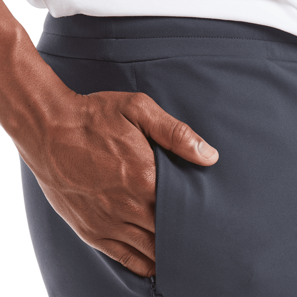 Men's Stone Grey Gamechanger Rec Pant Pocket Detail Angle.