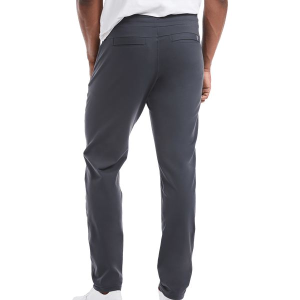 Men's Stone Grey Gamechanger Rec Pant Back Angle.