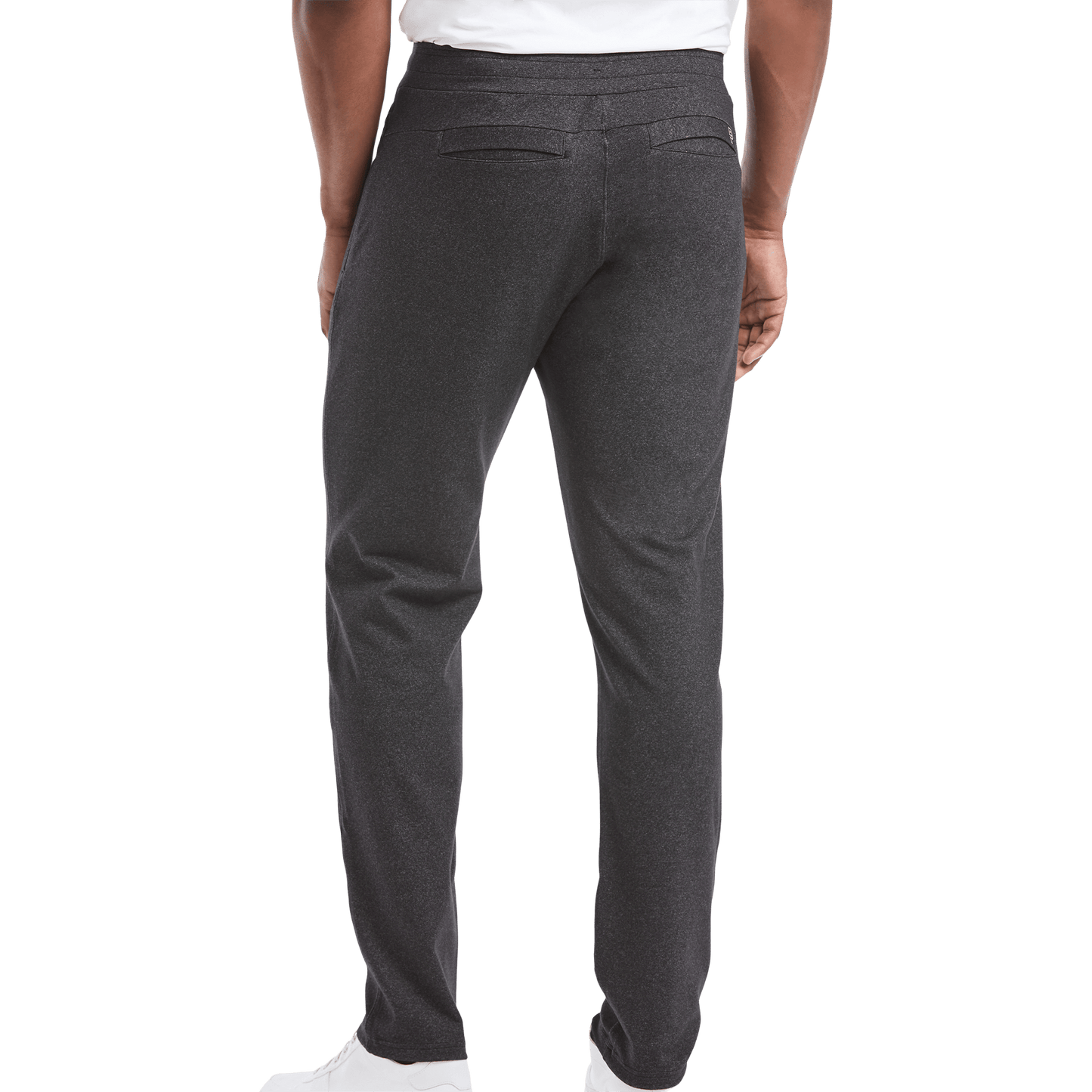 Men's Heather Charcoal Gamechanger Rec Pant Back Angle.