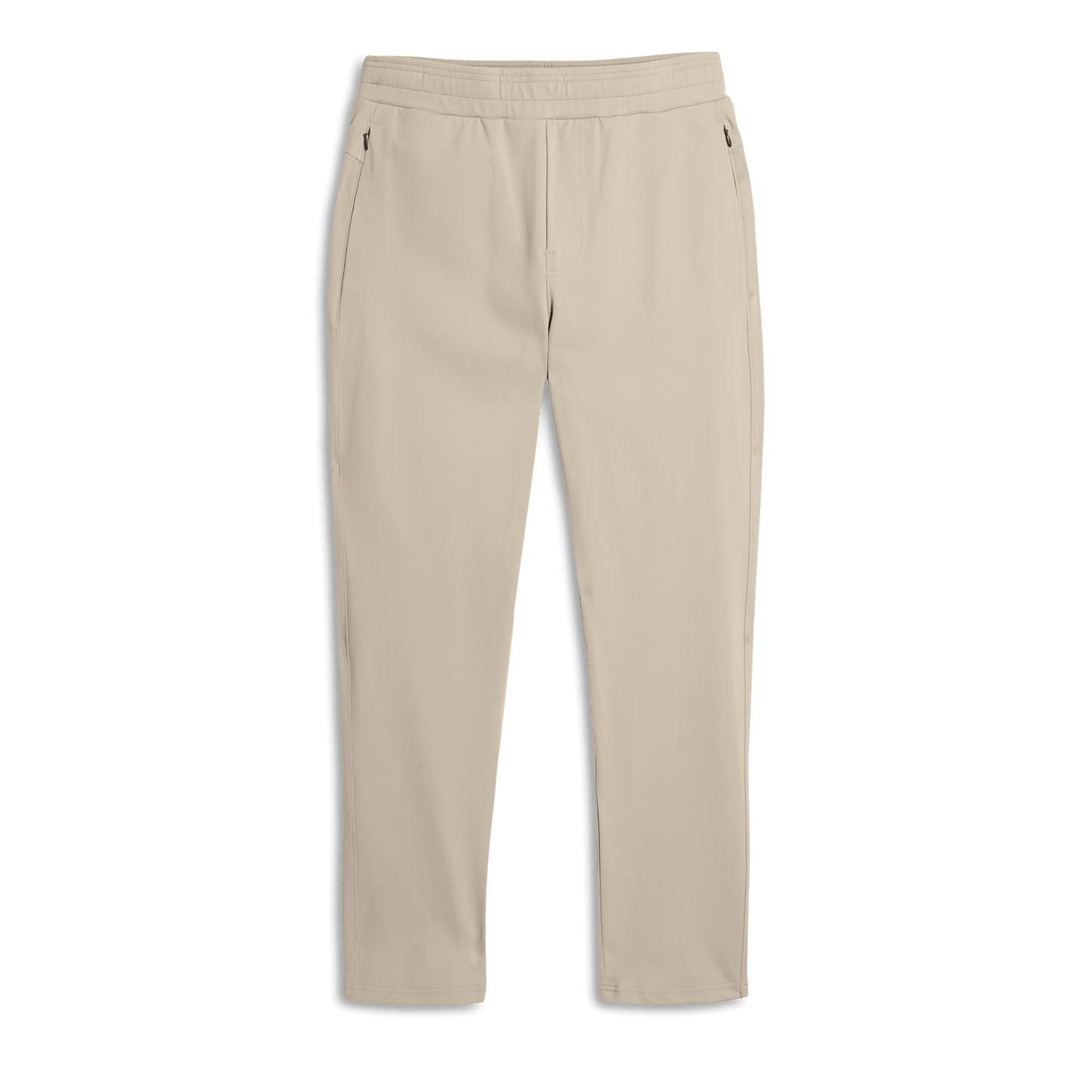 Men's Taupe Gamechanger Rec Pant Flat Lay Angle.
