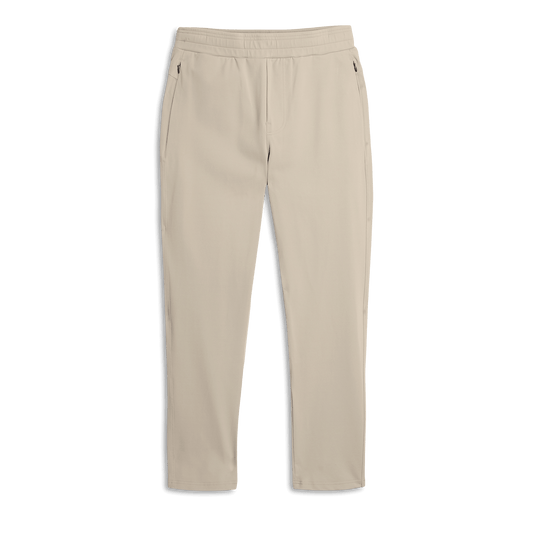 Men's Taupe Gamechanger Rec Pant Flat Lay Angle.