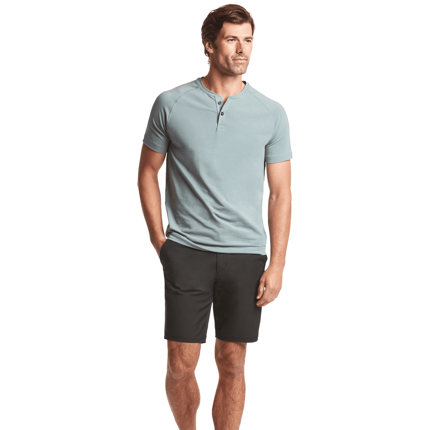 Black Dealmaker Short Front Angle.