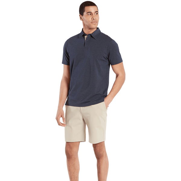 Men's Taupe Gamechanger 5 Pocket Short Front Full Angle.