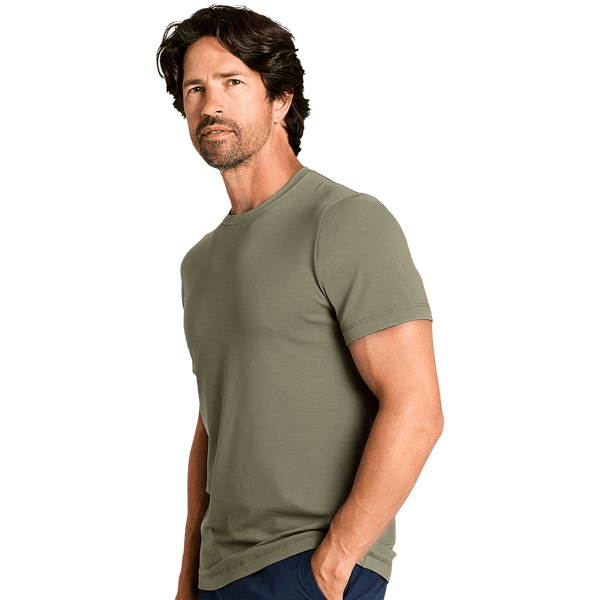 Men's Cypress Adapt Tee Shirt Front Angle.