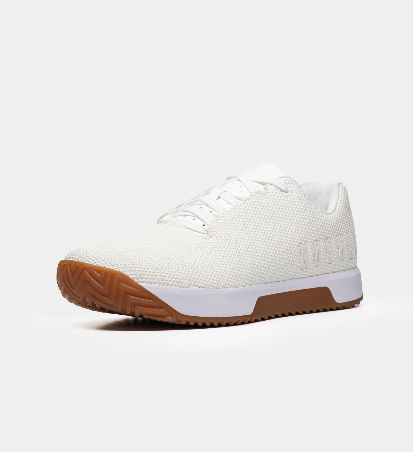 Men's Gum Trainer | BLACK WHITE GUM | NOBULL