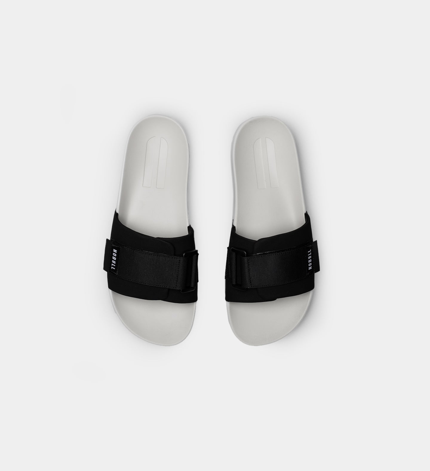 MEN'S BLACK SLIDE- Men's Adjustable Slides – NOBULL