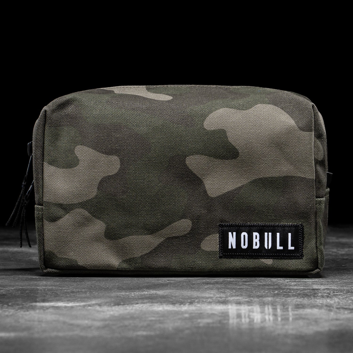 WAXED CANVAS OPEN TOP TOTE BAG | ARMY GREEN CAMO | NOBULL