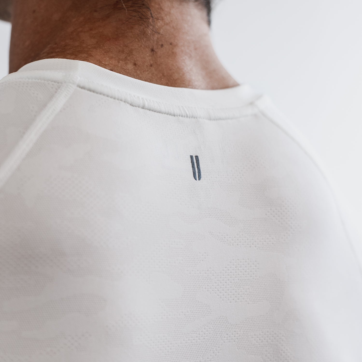 White & Grey Digital Camo Long Sleeve Drifit
