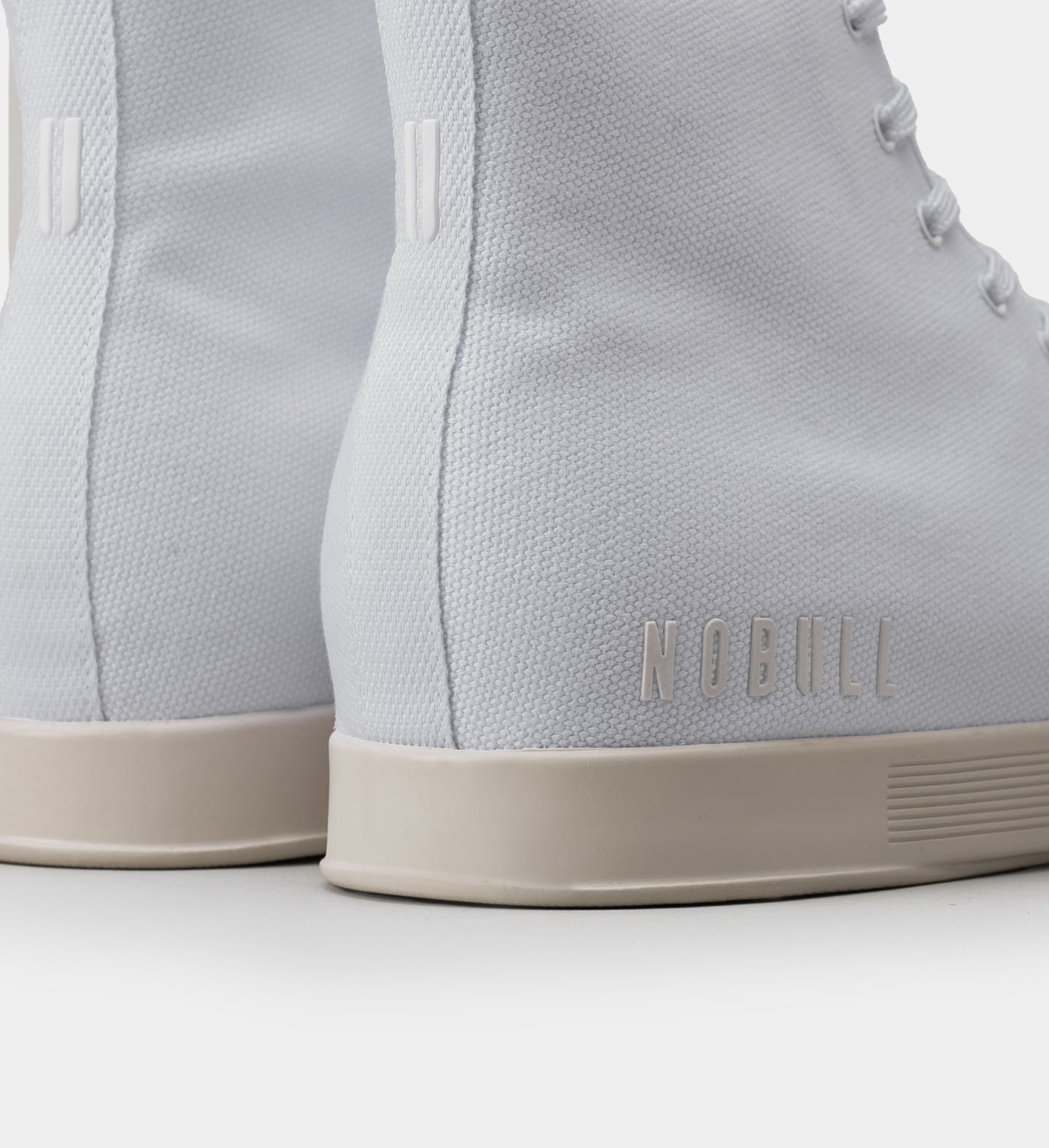 NOBULL High-Top Trainer - Black Heather / Off White