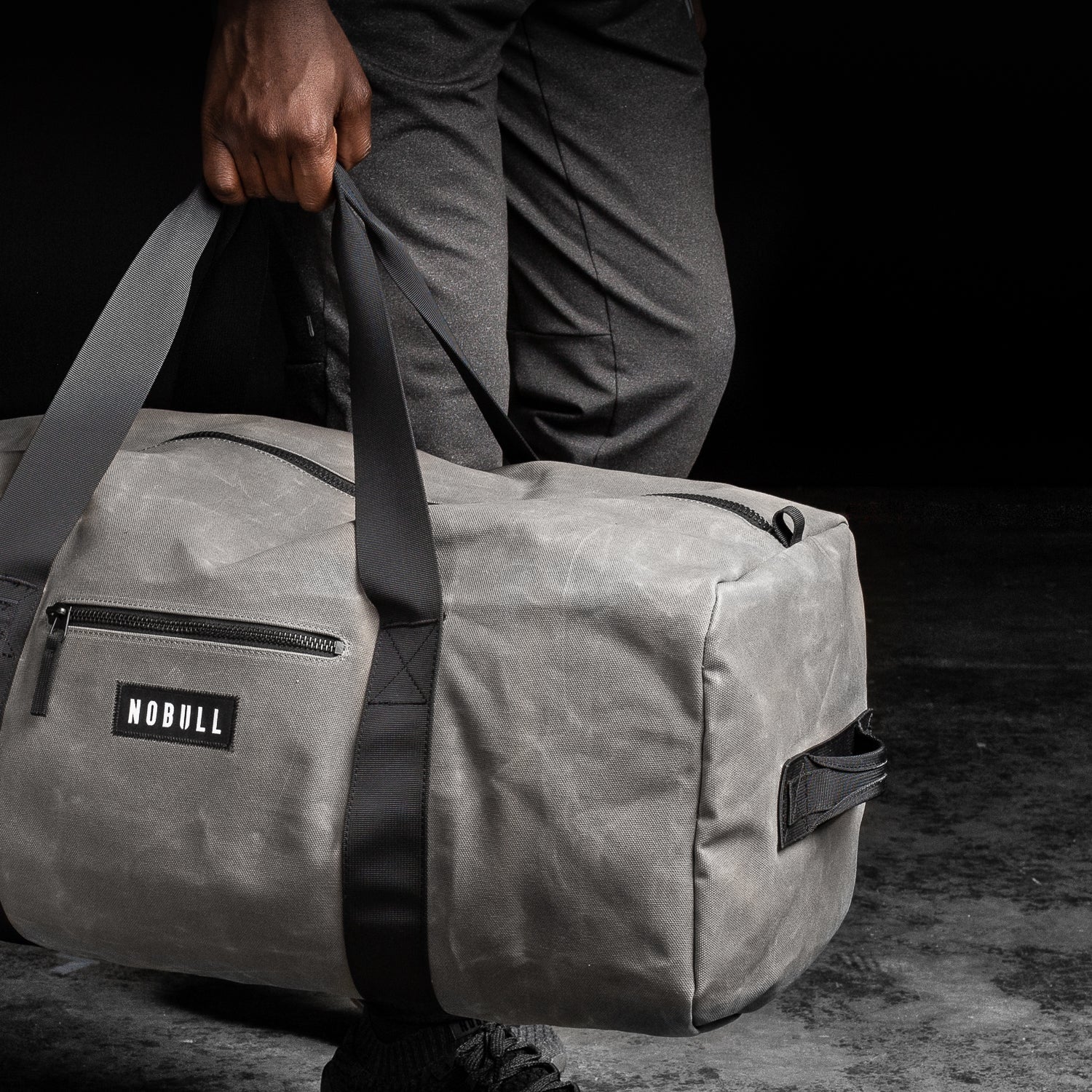 NOBULL - Camo Waxed Canvas Duffle - White - Size Os